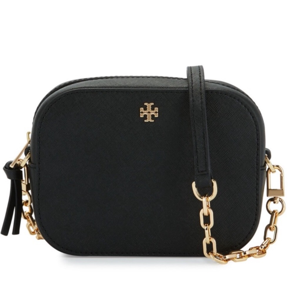 NWT Emerson Round Tory Burch Black